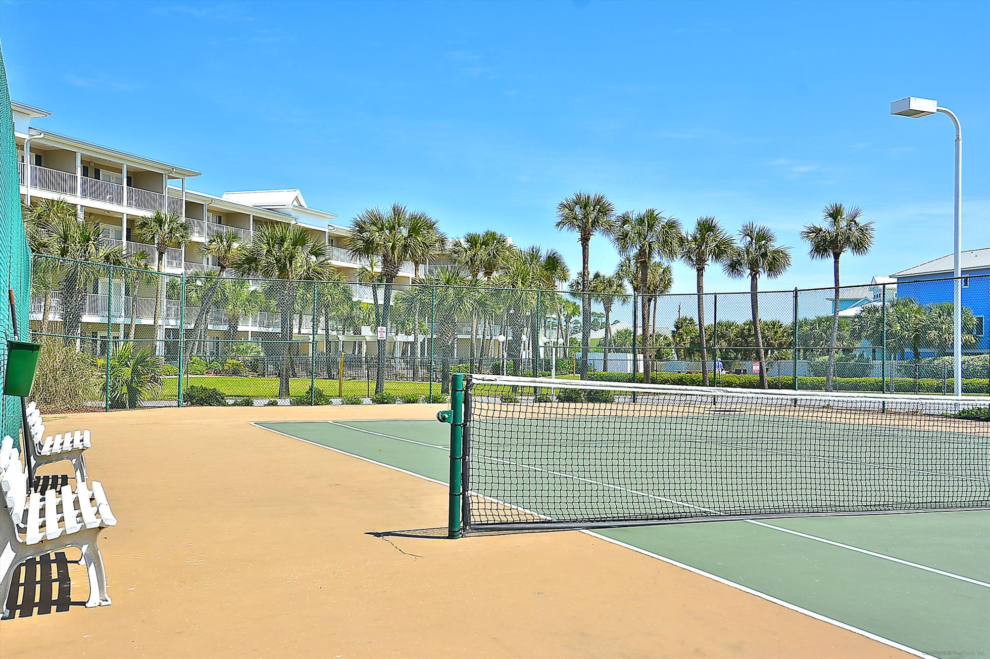 Amenity,Sandy Key Condominiums Tennis Court,